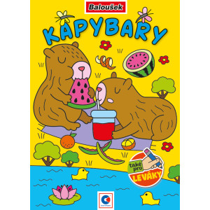 Omalovánka - A5 - Kapybary