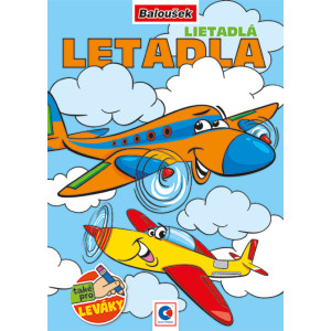 Omalovánka A5 - Letadla