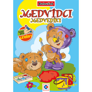 Omalovánka A5 - Medvídci