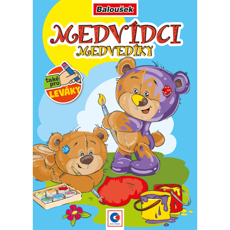 Omalovánka A5 - Medvídci