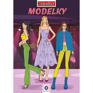 Omalovánka A5 - Modelky