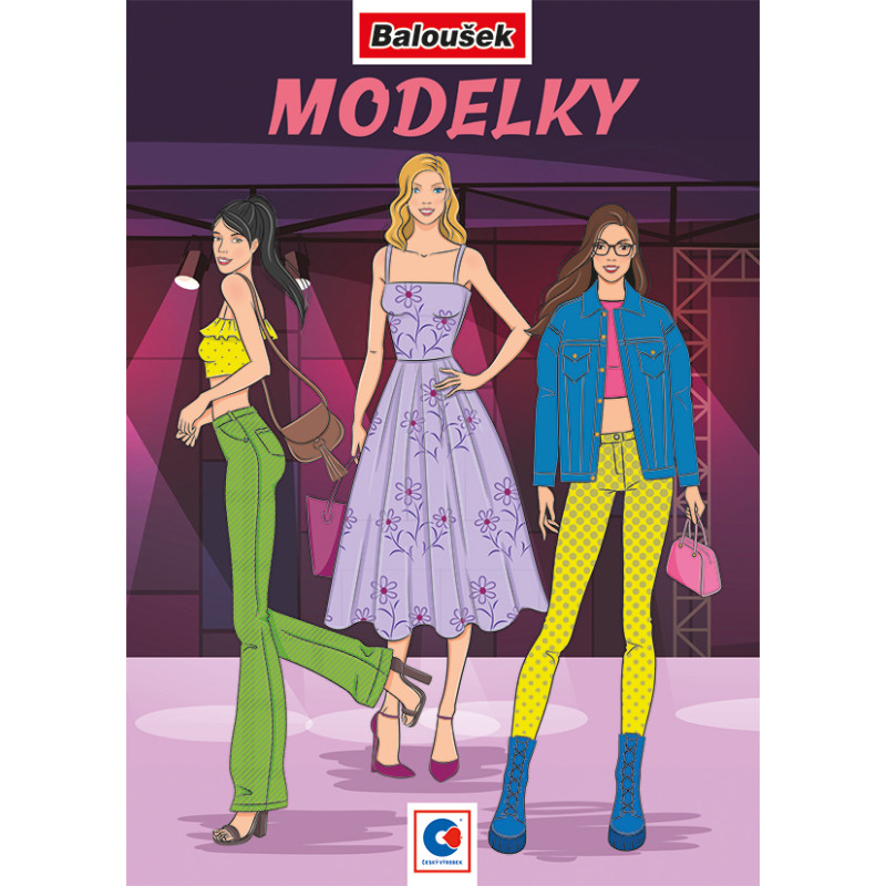 Omalovánka A5 - Modelky