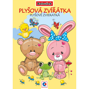 Omalovánka A5 - Plyšová zvířátka