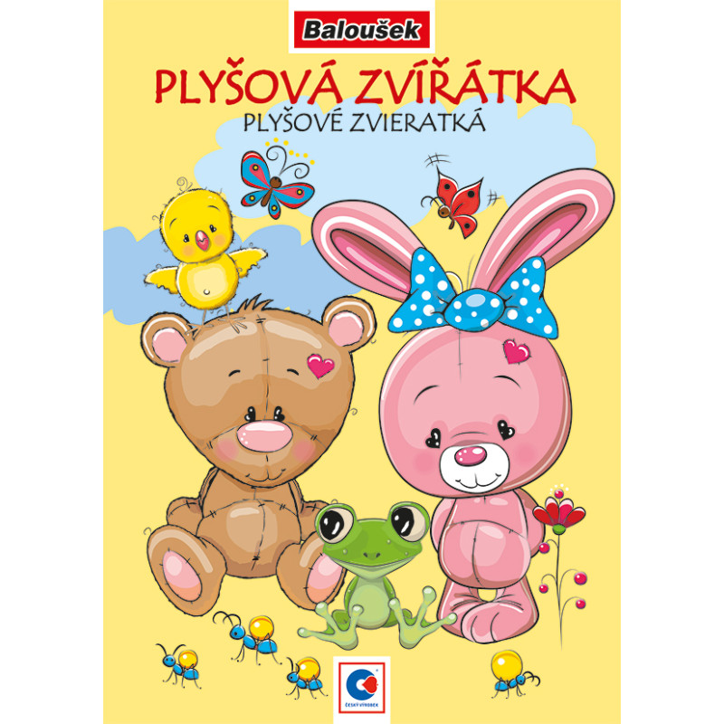 Omalovánka A5 - Plyšová zvířátka