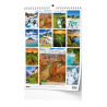 Nástěnný kalendář - Beautiful world - A3