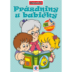 Omalovánka A5 - Prázdniny u babičky