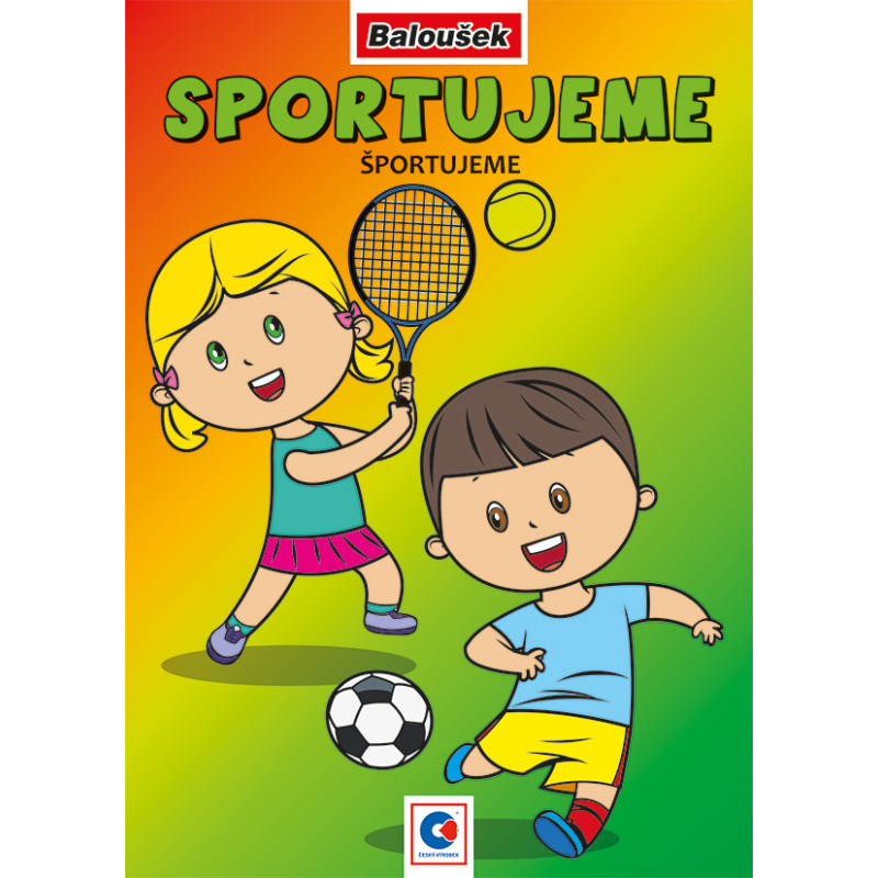 Omalovánka A5 - Sportujeme