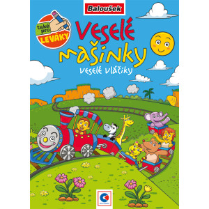 Omalovánka A5 - Veselé mašinky