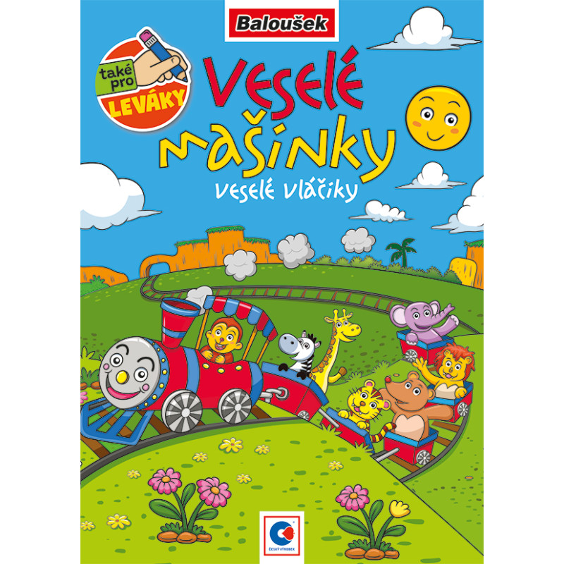 Omalovánka A5 - Veselé mašinky