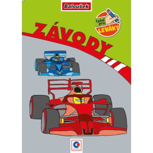 Omalovánka - A5 - Závody