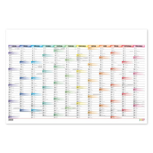 Mapový plakát 936 x 626 mm 2027 - barevný