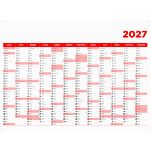 Mapový plakát 880 x 640 mm 2027 - zakázková výroba