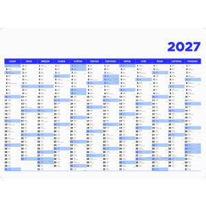 Mapový plakát 880 x 640 mm 2027 - zakázková výroba