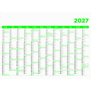 Mapový plakát 880 x 640 mm 2027 - zakázková výroba