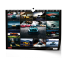 Nástěnný kalendář - Dream Cars - A3