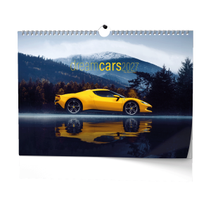 Nástěnný kalendář - Dream Cars - A3