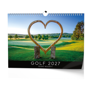 Nástěnný kalendář - Golf - české resorty