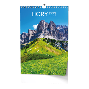 Nástěnný kalendář - Hory - A3