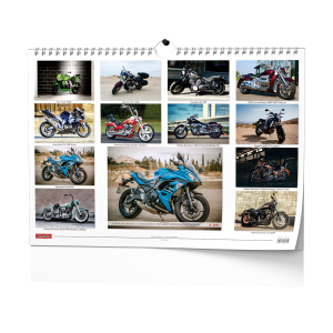 Nástěnný kalendář - Motorbike - A3