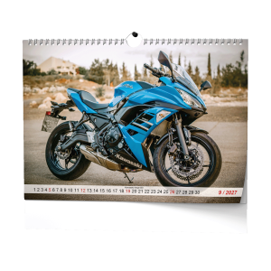 Nástěnný kalendář - Motorbike - A3
