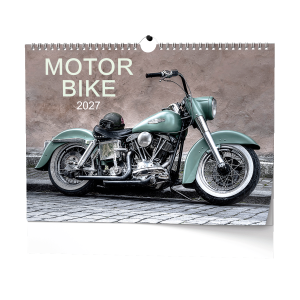 Nástěnný kalendář - Motorbike - A3