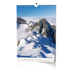 Nástěnný kalendář - Tatry - A3
