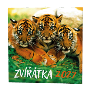 Nástěnný kalendář - Zvířátka