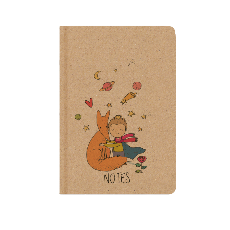 Notes linkovaný - A5 - kraft - Princ