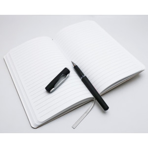 Notes linkovaný - A5 - kraft - Růže