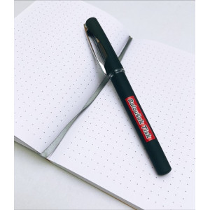 Notes tečkovaný - A6 - kraft - Slon