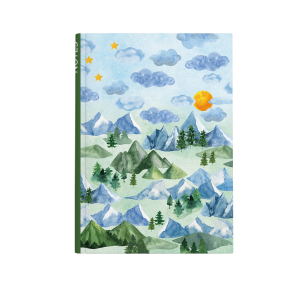 Notes tečky - A5 - lamino - Krajina
